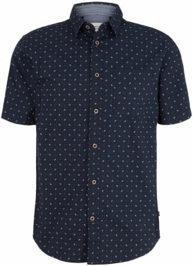 Printed Shirt férfi rövid ujjú ing