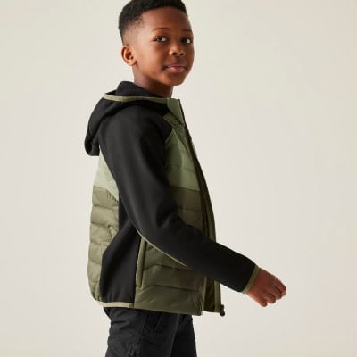 Regatta Kielder Hybrid IX gyerek kapucnis kabát