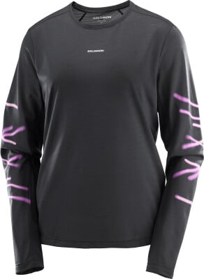 Salomon SHCOUT CORE LS Tee GFX Laufshirt langarm Salomon SHCOUT CORE LS Tee GFX Laufshirt langarm