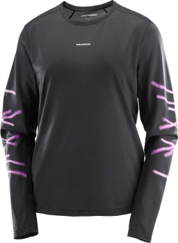 Salomon SHAKEOUT CORE GFX langarm Laufshirt