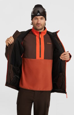 O'Neill FWC'Cruz Block Snowboardjacke mit Kapuze O'Neill FWC'Cruz Block Snowboardjacke mit Kapuze