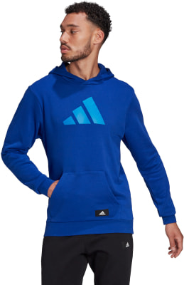 adidas M FI 3BAR OH férfi kapucnis felső
