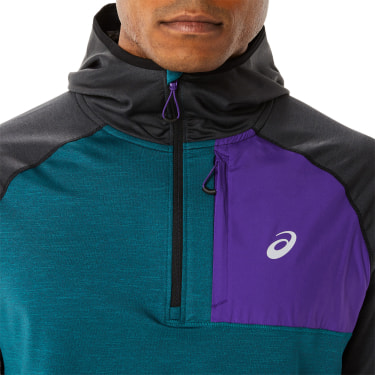 WINTER RUN LS HOODIE futófelső kapucnis