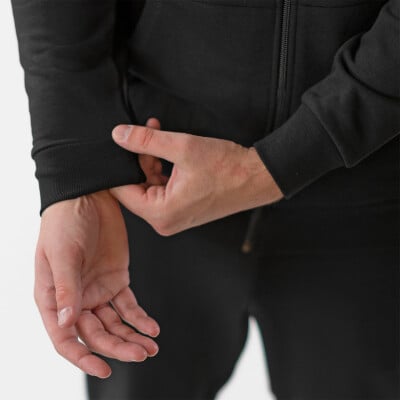 Jako Base Trainingsjacke mit Kapuze