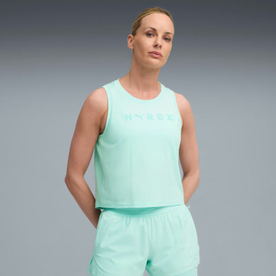 Puma x Hyrox Cloudspun ThermoAdapt Crop Tanktop
