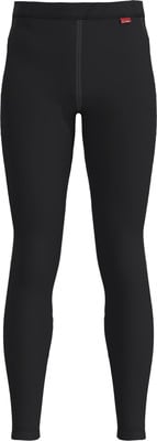 Schwarze lange Unterhose mit Markenlogo am Bund. Schwarze lange Unterhose mit Markenlogo am Bund.
