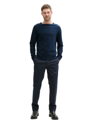 Tom Tailor Fine Striped Cr. pulóver