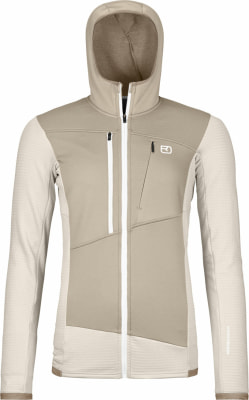Ortovox Fleece Grid Fleecejacke mit Kapuze