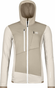 Fleece Grid Fleecejacke mit Kapuze