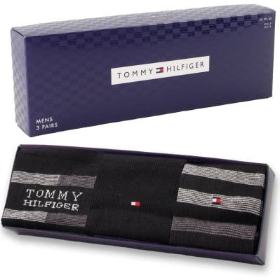Tommy Jeans TOMMY HILFIGER Giftbox Stri ffi. zokni Több méretben Tommy Jeans TOMMY HILFIGER Giftbox Stri ffi. zokni Több méretben