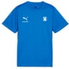 Blaues Puma-T-Shirt mit Logo und Intersport-Schriftzug.