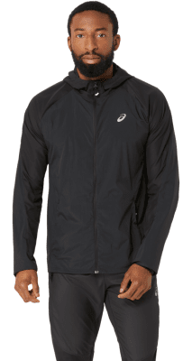 Asics Road Windjacke mit Kapuze