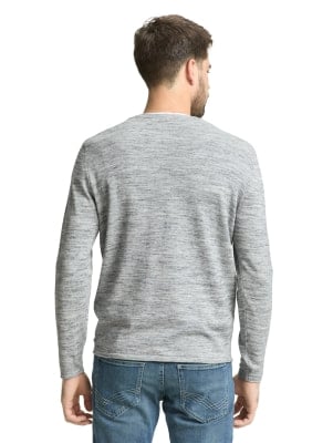 Tom Tailor Space Dye Knit férfi pulóver Tom Tailor Space Dye Knit férfi pulóver