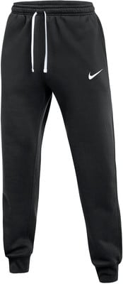 Schwarze Nike Jogginghose mit weißem Kordelzug und Logo. Schwarze Nike Jogginghose mit weißem Kordelzug und Logo.