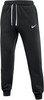 Schwarze Nike Jogginghose mit weißem Kordelzug und Logo.