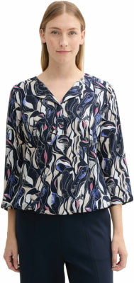Tom Tailor TOM TAILOR Printed Blouse Női 3/4-es blúz
