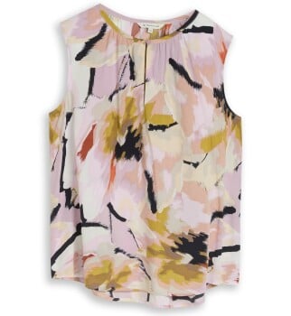 Tom Tailor TOM TAILOR Feminine Top női ujjatlan blúz