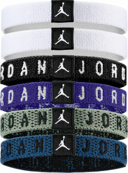 Nike Jordan Hair Tie 6er-Pack Haarzopfband