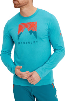 McKINLEY Pán. tričko dlhý rukáv, Haritz M DryPlus Eco, Polygiene