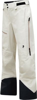 Beige Skihose mit schwarzen Details und Logo Beige Skihose mit schwarzen Details und Logo