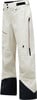 Beige Skihose mit schwarzen Details und Logo
