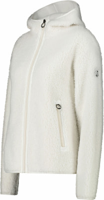 CMP Jacket Fix Hood Teddyjacke mit Kapuze High Loft