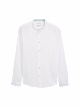 Tom Tailor TOM TAILOR Cotton Linen ffi. L/S póló
