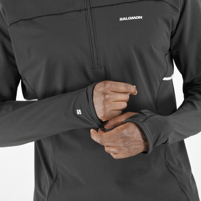 Salomon Sense Aero Hybrid Midlayer mit Kapuze