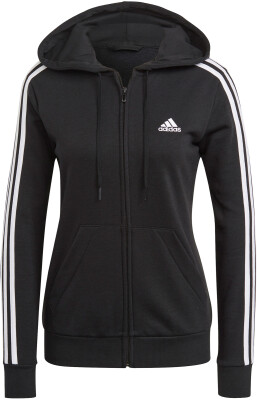 adidas Essentials French Terry 3-Stripes női kapucnis felső
