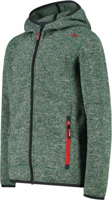 CMP Fleecejacke mit Kapuze Knit Tech