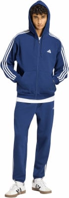 adidas M 3S FL FZ HD Sweatjacke mit Kapuze adidas M 3S FL FZ HD Sweatjacke mit Kapuze