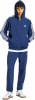 adidas M 3S FL FZ HD Sweatjacke mit Kapuze