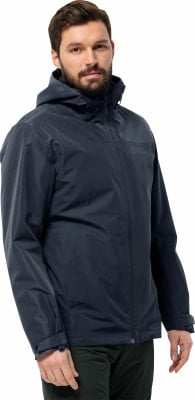 Jack Wolfskin Taubenberg 3in1 Funktionsjacke mit Kapuze