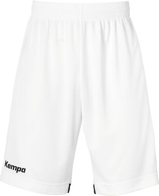 Weiße Kempa Sporthose mit Logo auf dem linken Bein. Weiße Kempa Sporthose mit Logo auf dem linken Bein.