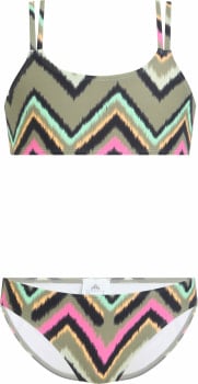 Firefly Sanna Retro Batik Bustier Bikini-Set
