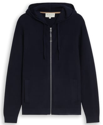 TOM TAILOR Hood Jkt.Knit C. kötött felső