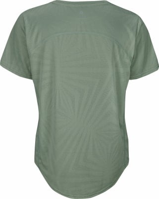 Grünes Kurzarmshirt mit dezentem Muster. Grünes Kurzarmshirt mit dezentem Muster.