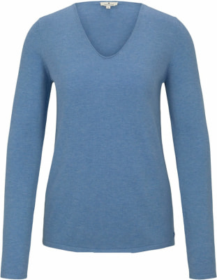 Tom Tailor Basic V-Neck női pulóver