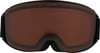 Alpina Skibrille mit brauner Scheibe und schwarzem Rahmen.