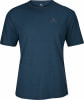Dunkelblaues Herren-T-Shirt mit kurzen Ärmeln und Active Rebel Logo.