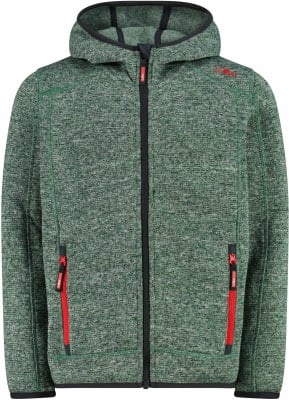 CMP Fleecejacke mit Kapuze Knit Tech