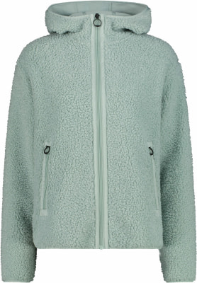 CMP Jacket Fix Hood Teddyjacke mit Kapuze High Loft