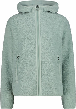 CMP Jacket Fix Hood Teddyjacke mit Kapuze High Loft