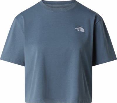 The North Face THE NORTH FACE Evolution W Simple Dome Crop Shirt 100% Cotton