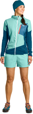 Ortovox Ladiz Hybridjacke mit Kapuze