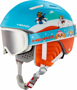 Head Mojo Set Paw Skihelm und Brille XXS