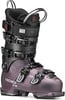 Lila Skischuh von Tecnica mit schwarzen Schnallen und W2-Logo