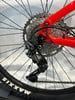 Shimano Deore Schaltwerk am Mountainbike mit Kassette.