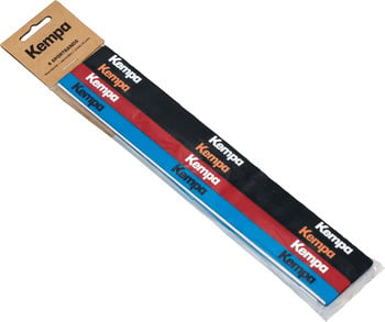 Verpackung von 4 Kempa Sport-Stirnbändern in verschiedenen Farben.