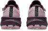 Rückansicht eines Paares Damen-Laufschuhe mit Gummisohle.